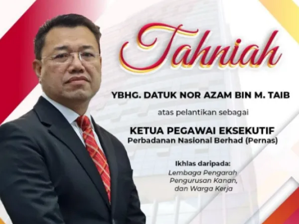 Pernas Lantik Nor Azam Sebagai Ketua Pegawai Eksekutif Baharu